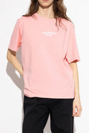 Tricou DSQUARED2, Dsquared2 PINK T-shirt with printed logo