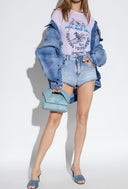Pantaloni scurti DSQUARED2, LIGHT BLUE HIGH