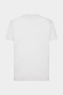 Tricou DSQUARED2, Cool/Slim Fit, White Icon, Scribble Print