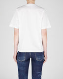 Tricou DSQUARED2, Sunset Print, White