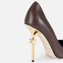 Pantofi ELISABETTA FRANCHI, Fulltime pumps with logo heel
