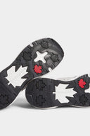Sneakers DSQUARED2, Dash Print, Grey, Red Leaf Insert