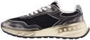 SNEAKERS DSQUARED2, Sprinter Sneakers, Metallic Dark Grey