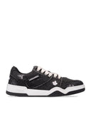 Sneakers DSQUARED2, Spiker, Vintage Denim, Low Top, Black