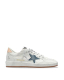 Sneakers Golden Goose, Ball Star, Distressed Leather, White