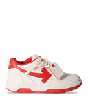 Sneakers OFF WHITE,  Low Top Out of Office, Red White