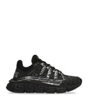 Sneakers Versace Trigreca, Negru Argintiu