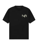 TRICOU AMIRI, Staggered Logo, Black