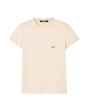 Tricou JACQUEMUS, logo-patch t-shirt, Bej
