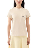 Tricou JACQUEMUS, logo-patch t-shirt, Bej