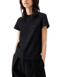Tricou JACQUEMUS, Gros Grain short-sleeve t-shirt, Negru