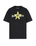 Tricou Palm Angels, Yellow Star, Negru