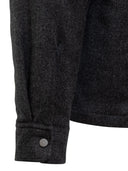 Camasa Zegna, Wool, Buttoned Long Sleeved, Grey