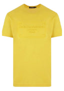 Tricou DOLCE & GABBANA, Logo Brand Frontal, Galben