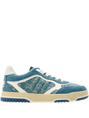 Sneakers GUCCI, Monogram Denim Sneakers, Blue