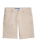 Pantaloni scurti JACOB COHEN, Nicolas Slim Design, Cotton, Almond Beige